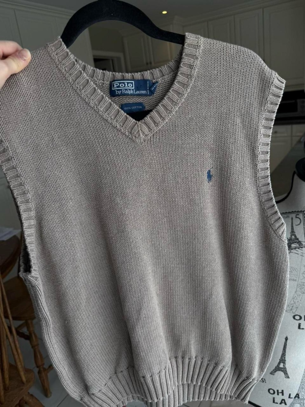 Vintage polo Ralph Lauren knit vest